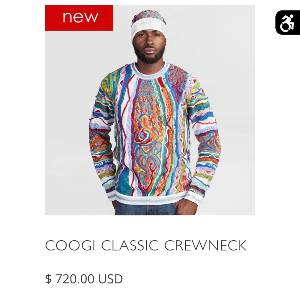 Authentic Coogi sweater